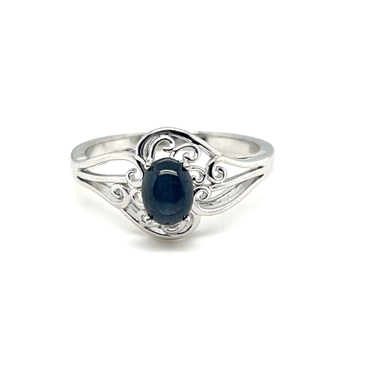 Star Sapphire Ring 925