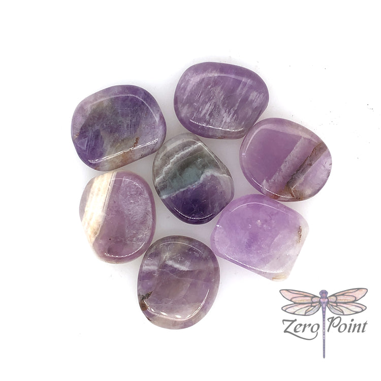 Amethyst Small Smooth Palm Stone
