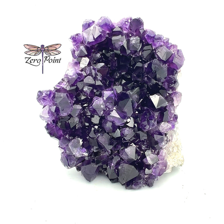 Amethyst Cutbase Geode #3223 - Zero Point Crystals