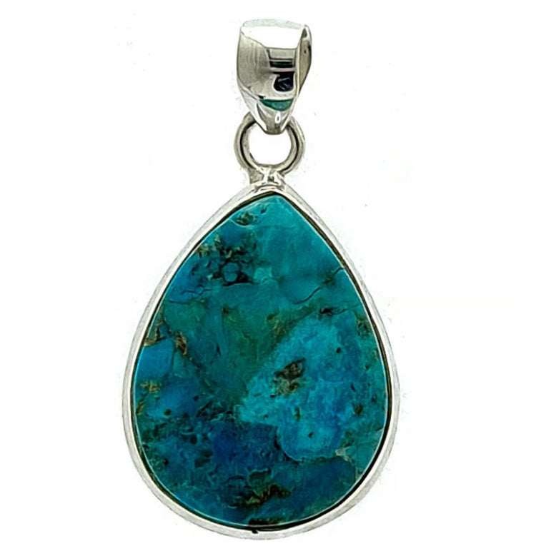 Kingman Turquoise Pendant - Zero Point Crystals