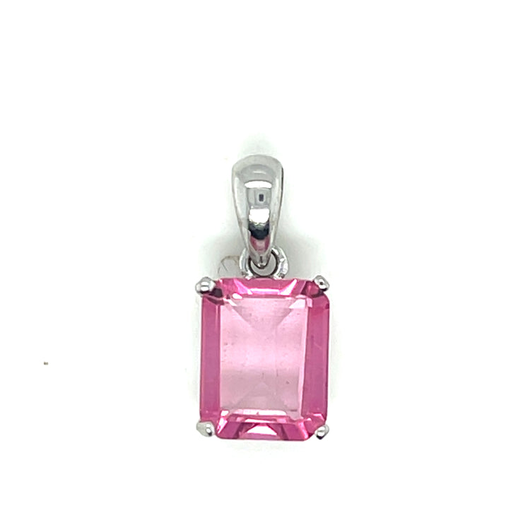 Pink Topaz pendant 81S