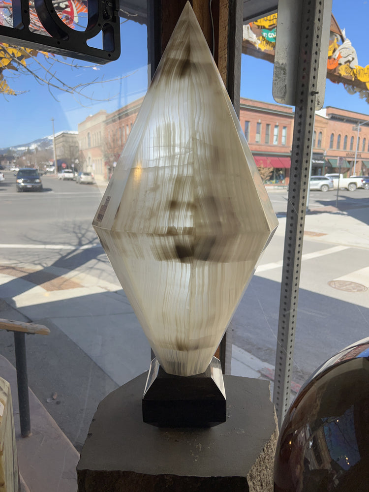 Tehuacan Onyx Diamond Luminary