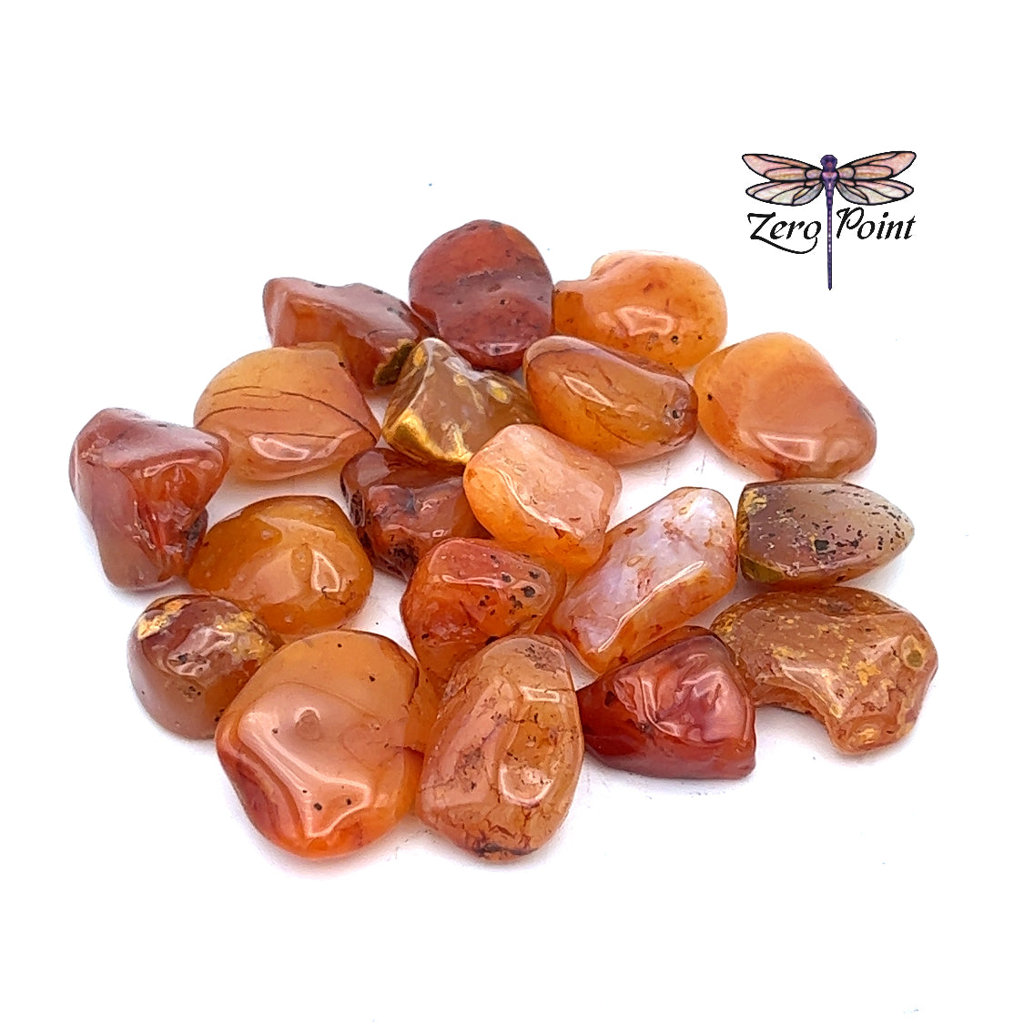 Tumbled Carnelian - Zero Point Crystals
