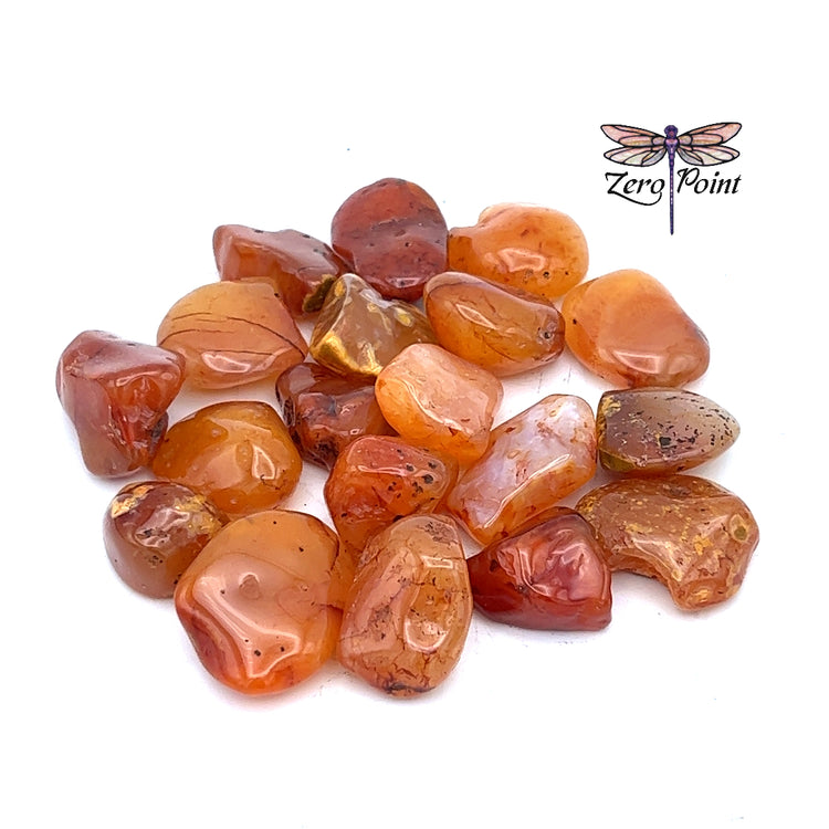 Tumbled Carnelian - Zero Point Crystals