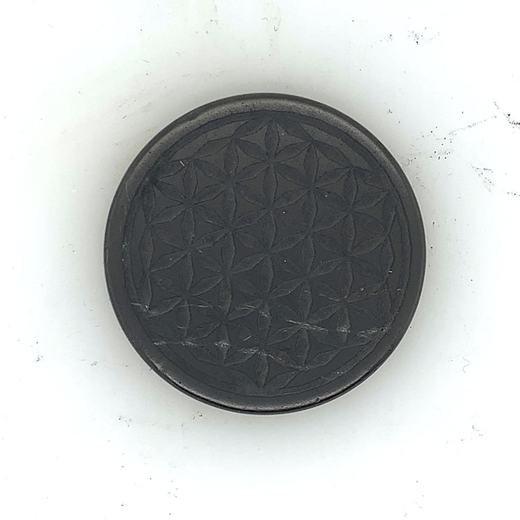 Shungite Engraved Laptop Tile - Zero Point Crystals