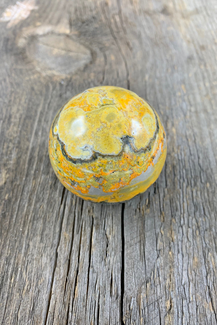 Bumblebee Jasper Sphere - Zero Point Crystals