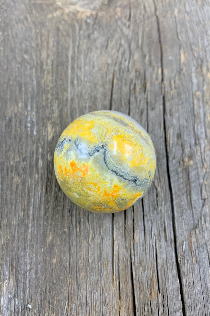 Bumblebee Jasper Sphere - Zero Point Crystals