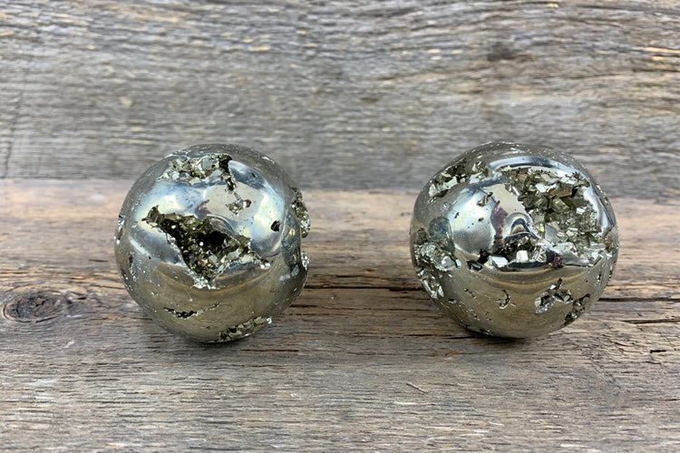 Pyrite Sphere - Zero Point Crystals