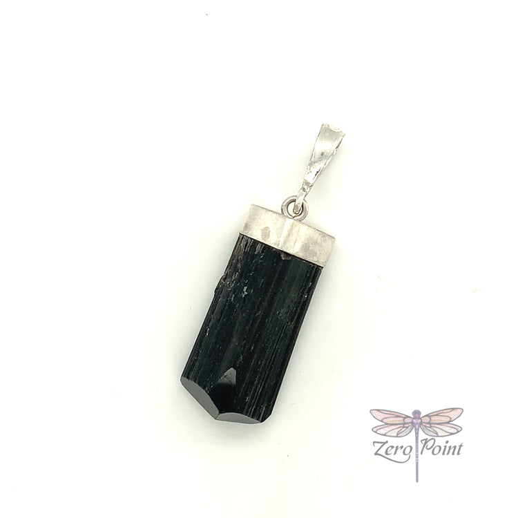 Black Tourmaline Pendant - Zero Point Crystals