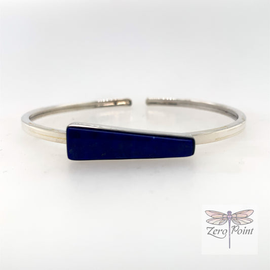 Lapis Lazuli Bangle Bracelet - Zero Point Crystals
