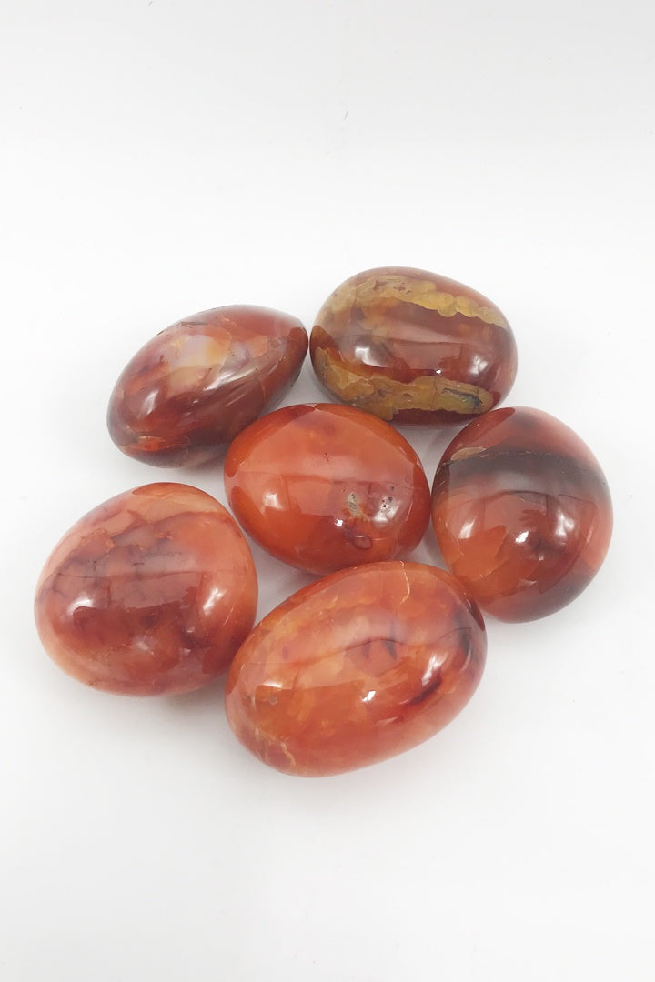 Carnelian Pebbles - Zero Point Crystals