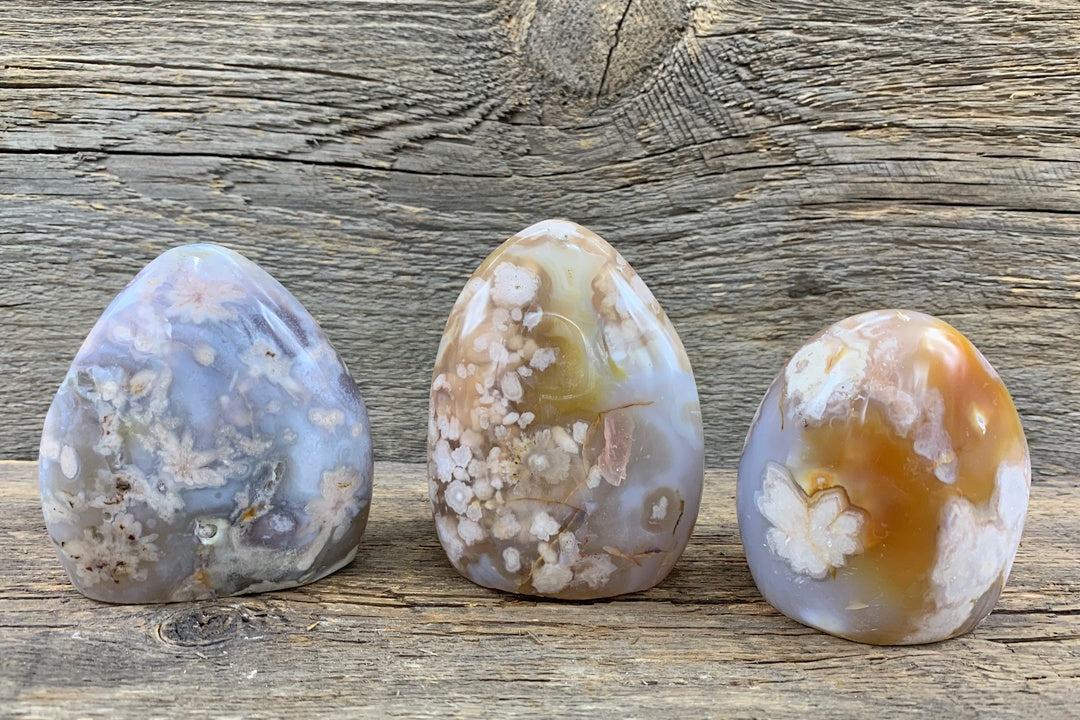 Flower Agate Freeform - Zero Point Crystals
