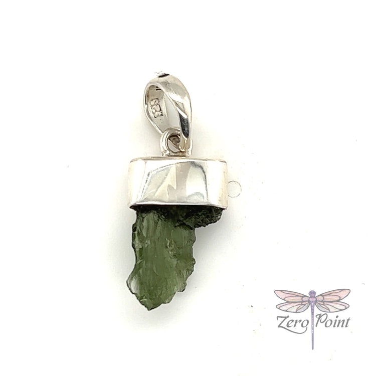 Natural Moldavite Pendant 3005 - Zero Point Crystals