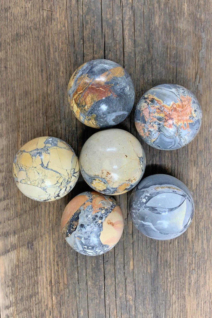Maligano Jasper Sphere - Zero Point Crystals