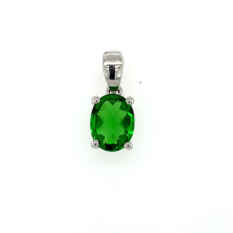 Helenite Oval Pendant - Zero Point Crystals