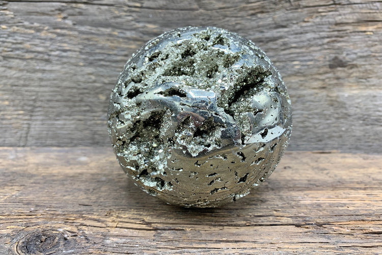 Pyrite Sphere - Zero Point Crystals