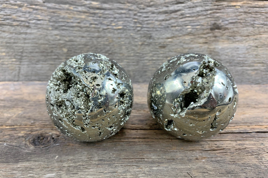 Pyrite Sphere - Zero Point Crystals