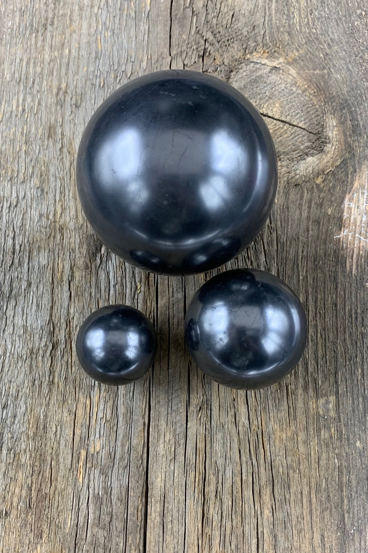 Shungite Sphere - Zero Point Crystals