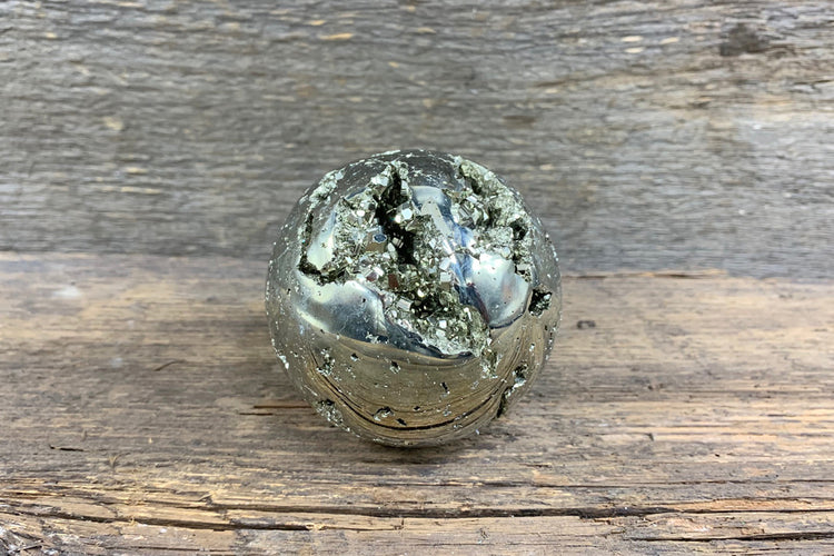 Pyrite Sphere - Zero Point Crystals