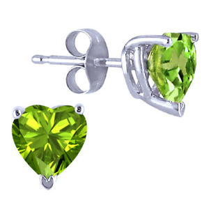 Peridot Stud Earrings - Zero Point Crystals