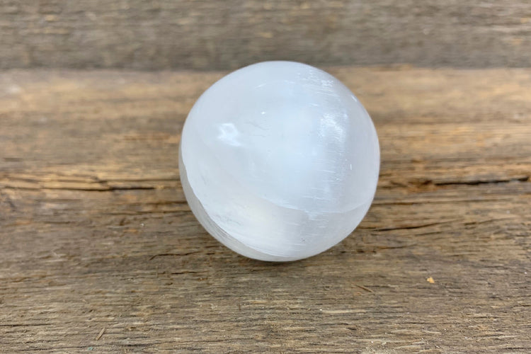 Selenite Sphere - Zero Point Crystals