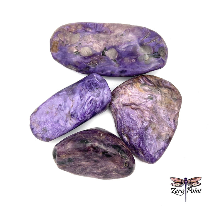 Tumbled Charoite - Zero Point Crystals