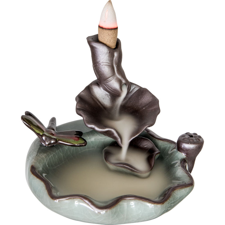 Backflow Incense Burner - Zero Point Crystals