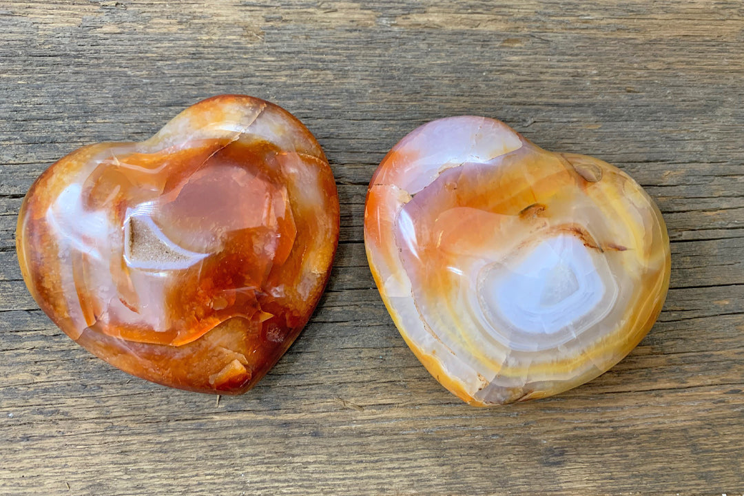 Carnelian Heart - Zero Point Crystals