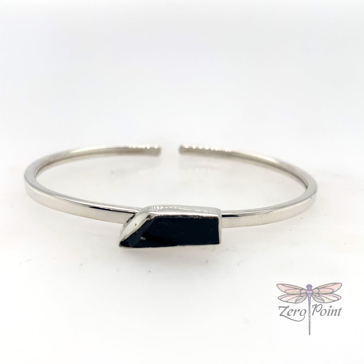 Shungite Bangle Bracelet - Zero Point Crystals