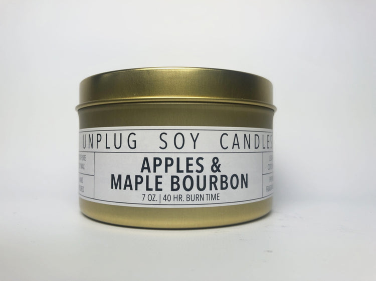 Unplug Soy Travel Tin Candel - Zero Point Crystals