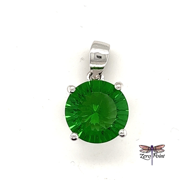 Helenite Round Pendant - Zero Point Crystals