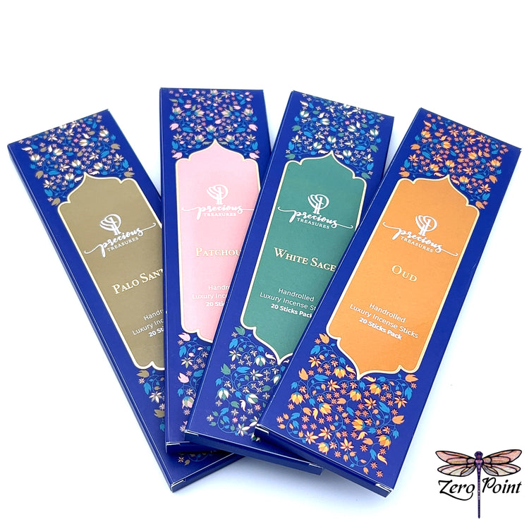 Precious Treasures Incense - Zero Point Crystals