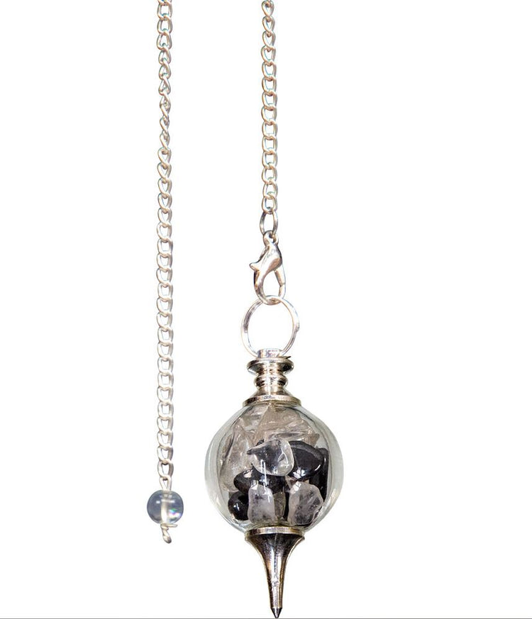 Natural Stone Chip Pendulum - Zero Point Crystals