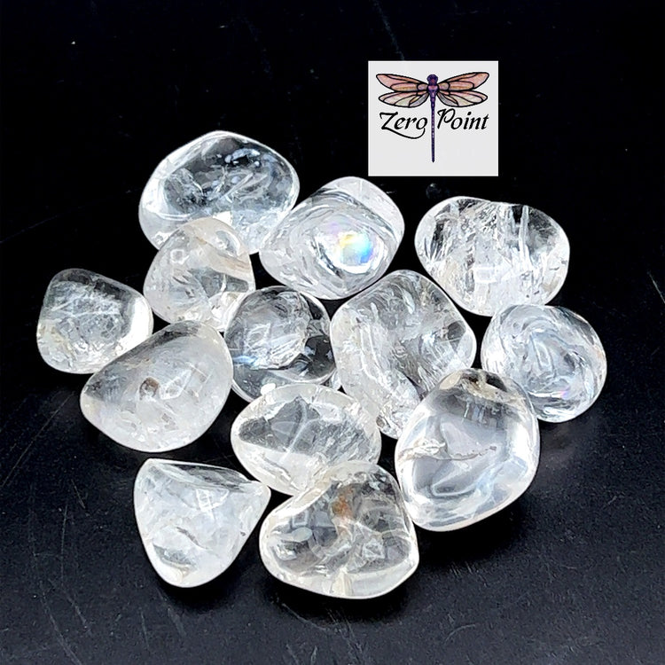 Clear Quartz Tumbled - Zero Point Crystals