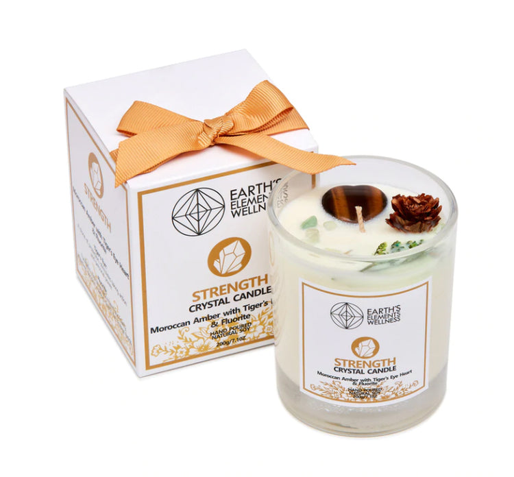Crystal Candle - Zero Point Crystals