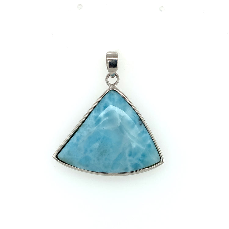 Larimar Pendant 1237 - Zero Point Crystals
