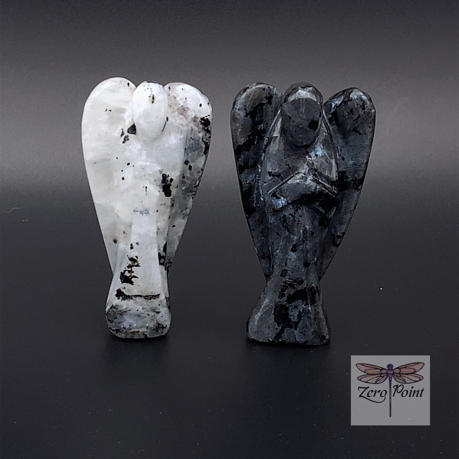 Natural Stone Angel 2" - Zero Point Crystals