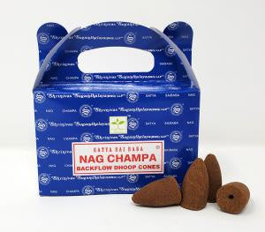 Satya Backflow Incense Cones - Zero Point Crystals