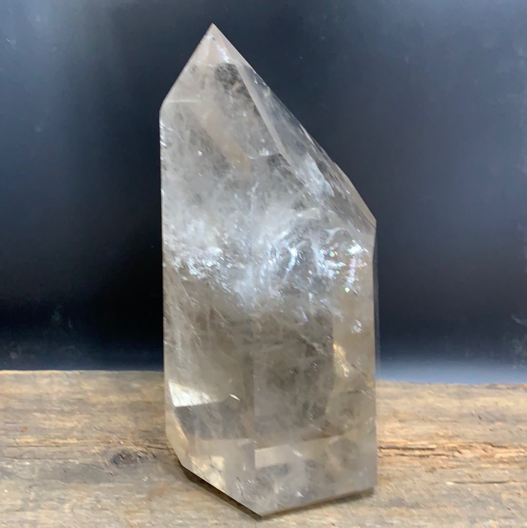 Smokey Quartz Point #4881 - Zero Point Crystals