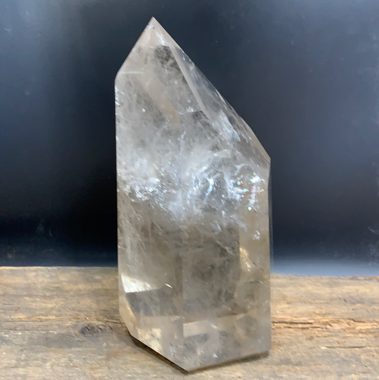 Smokey Quartz Point #4881 - Zero Point Crystals