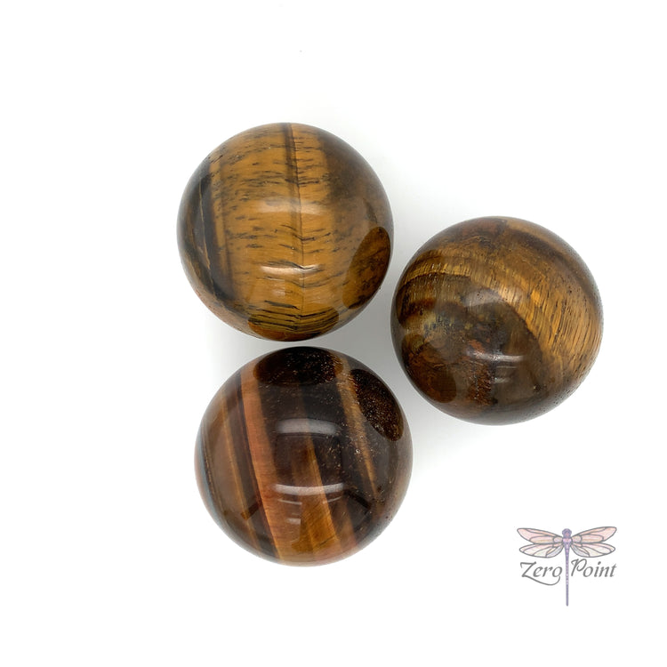 Tiger Eye Sphere - Zero Point Crystals
