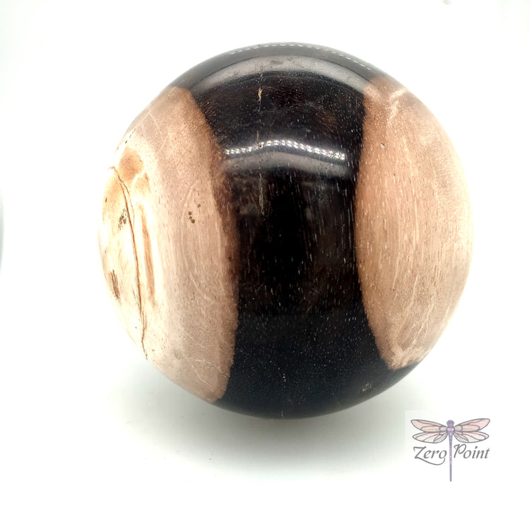 Petrified Wood Sphere - Zero Point Crystals