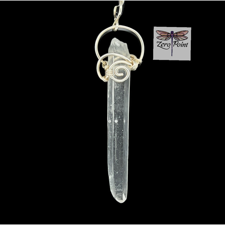 Quartz Wire Wrap Pendant - Zero Point Crystals