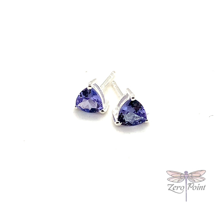 Tanzanite Earrings 2629 - Zero Point Crystals