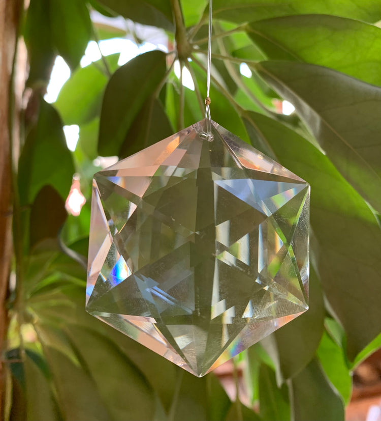 Hexagon Star Unleaded - Zero Point Crystals