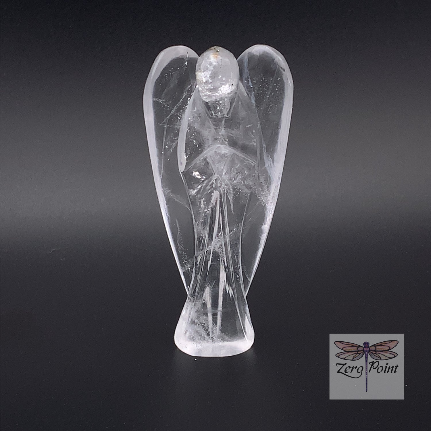 Natural Stone Angel 3" - Zero Point Crystals