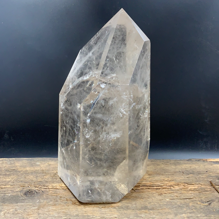 Smokey Quartz Point #4881 - Zero Point Crystals