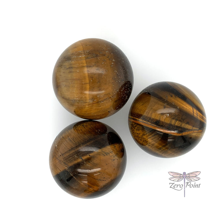 Tiger Eye Sphere - Zero Point Crystals