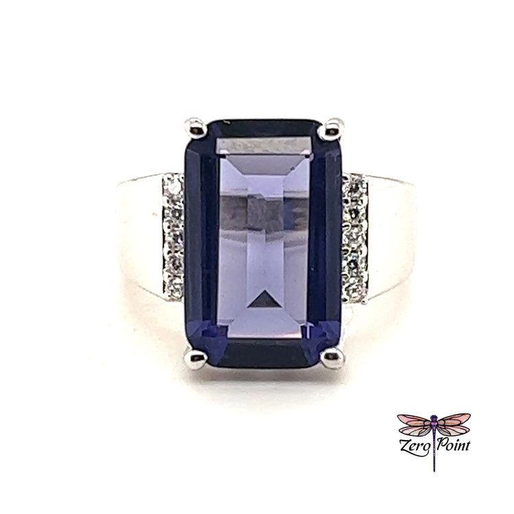 Helenite RT Ring 10x16mm - Zero Point Crystals