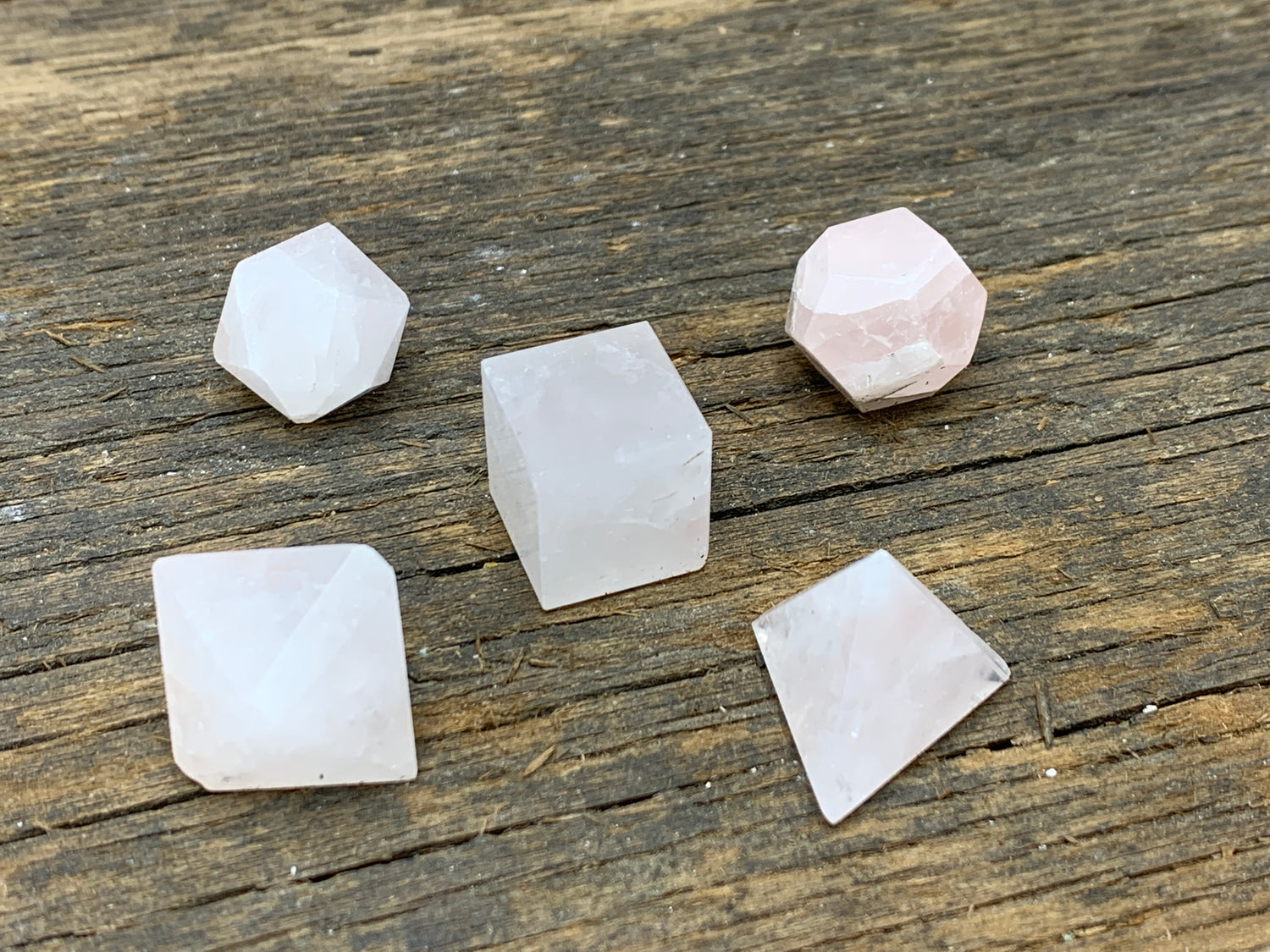 Platonic Solids - 5pc - Zero Point Crystals